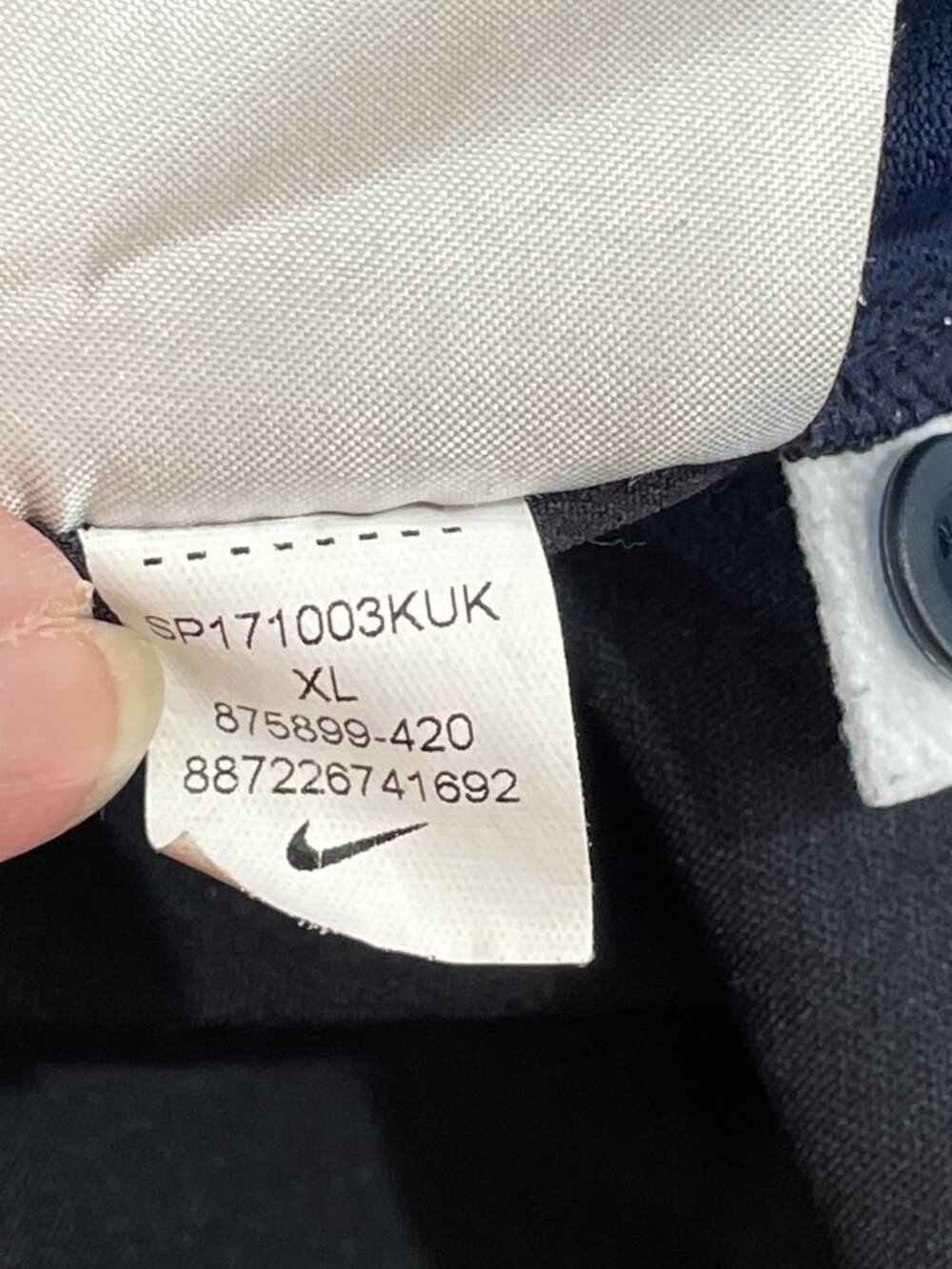 Nike San Diego Padres MLB Authentic Performance Polo Shirt Navy XL - Picture 13 of 13